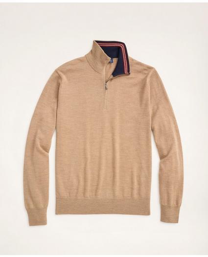 Merino Half-Zip Sweater, image 1