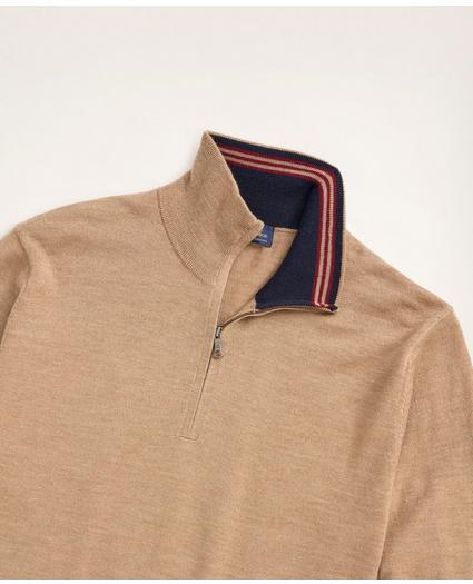 Merino Half-Zip Sweater, image 2