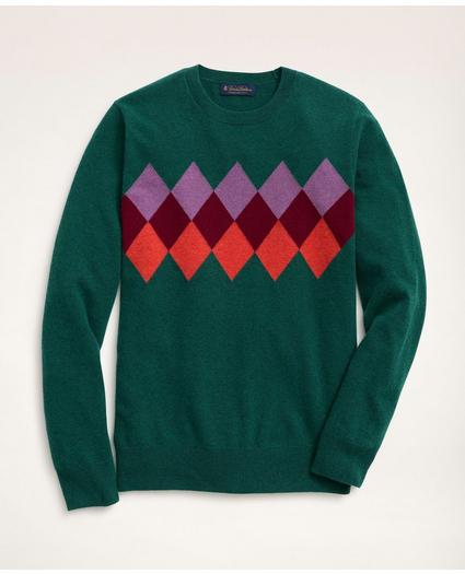 Lambswool Argyle Sweater, image 1