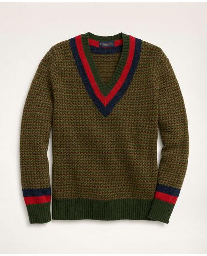 Brushed Wool Tennis Sweater, image 1