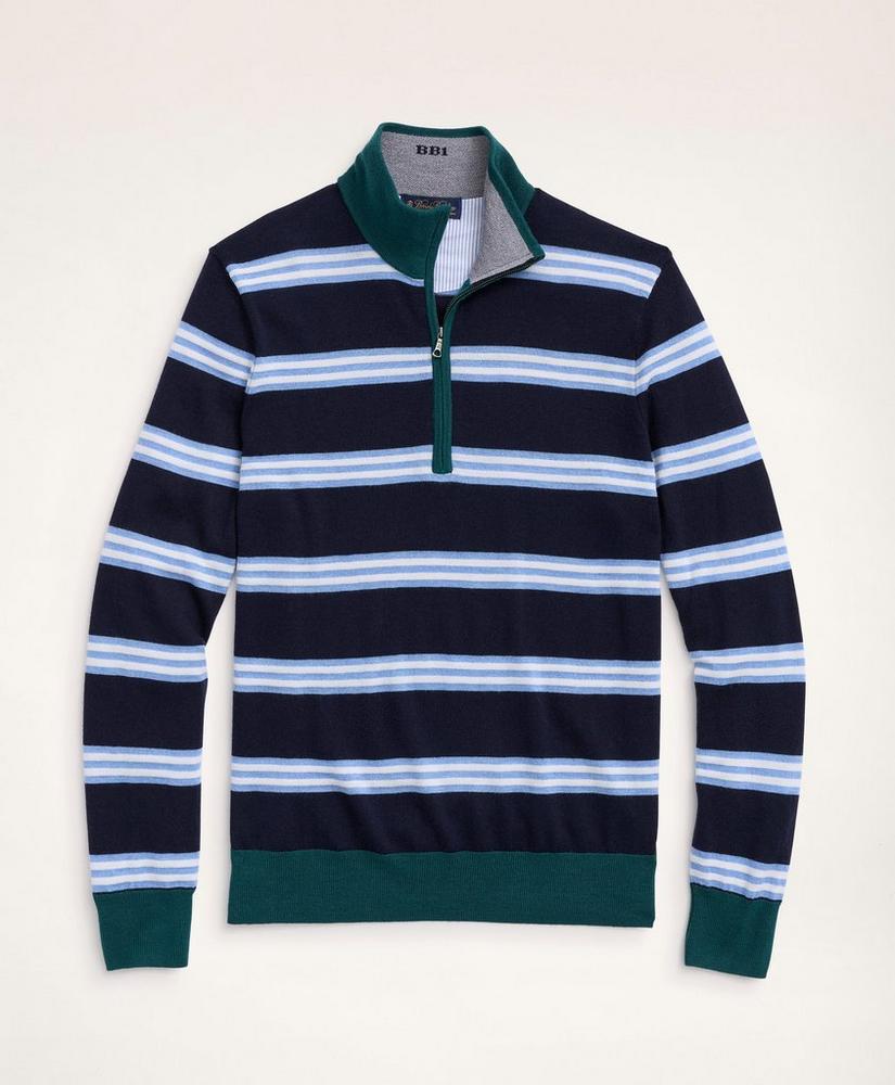 Wool BB#1 Half-Zip Sweater, image 1