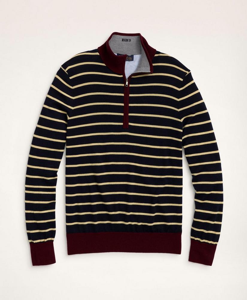 Wool BB#3 Half-Zip Sweater, image 1