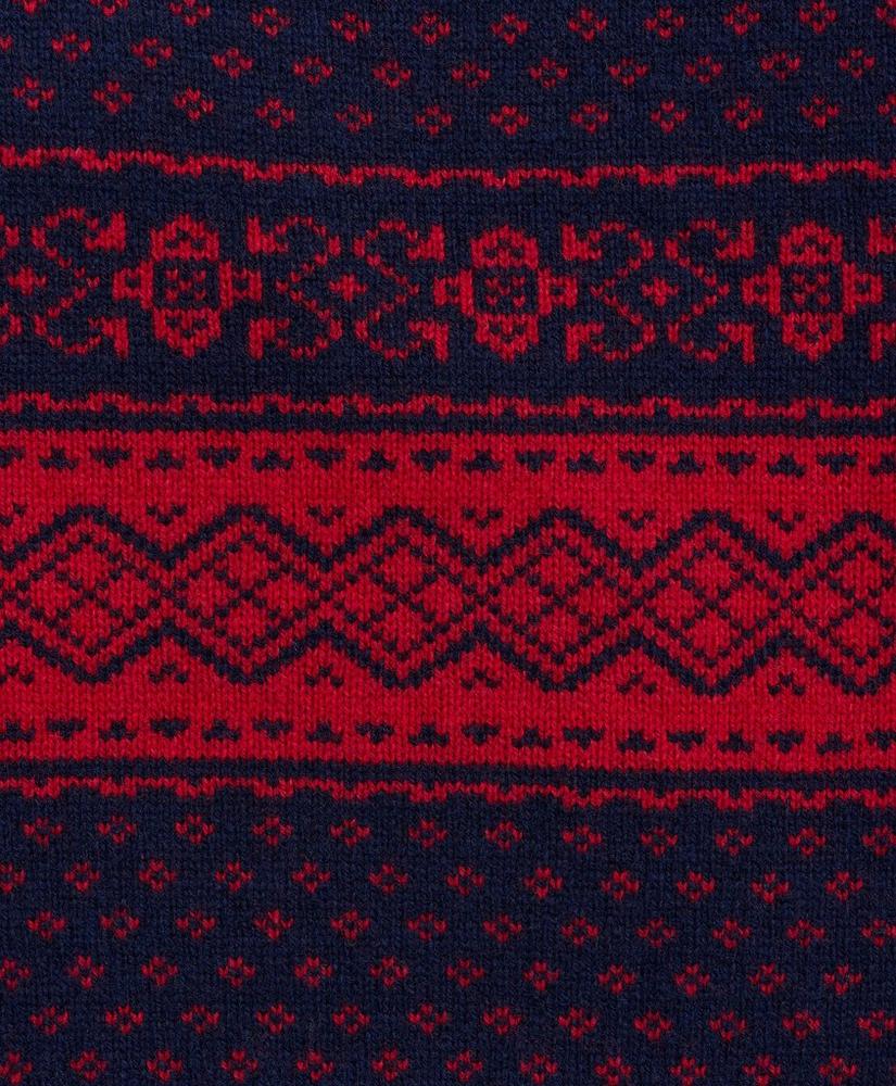 Merino Wool Fair Isle Sweater, image 2