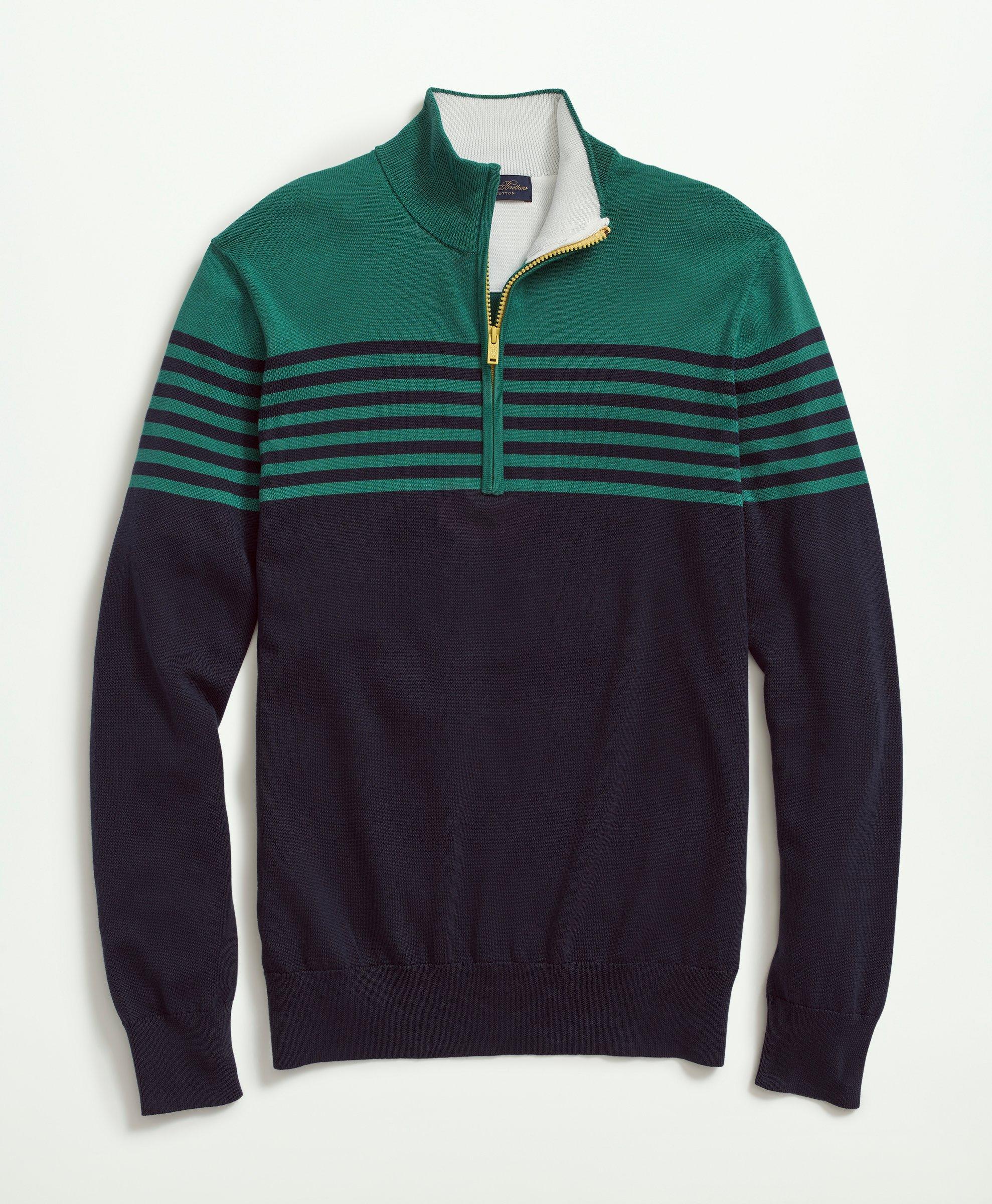 Brooks brothers outlet half zip sweater