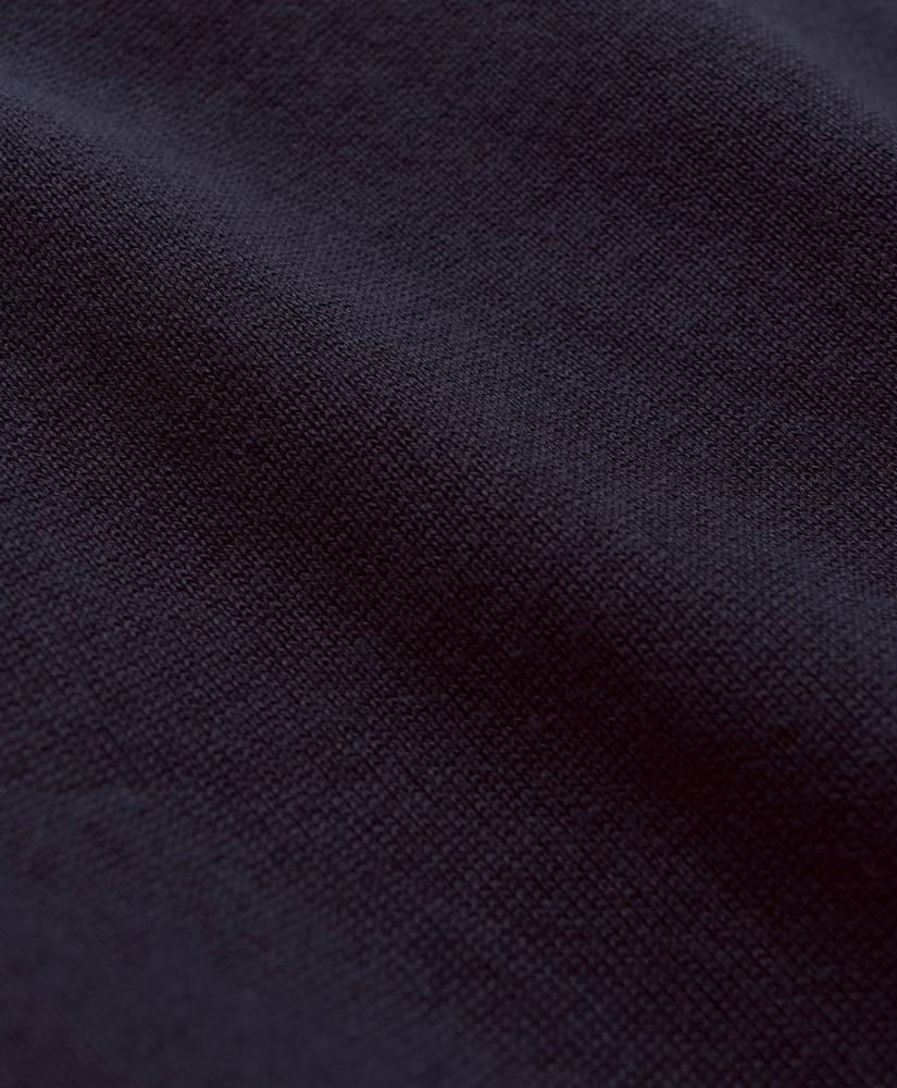 Supima® Cotton Half-Zip Mariner Stripe Sweater, image 4