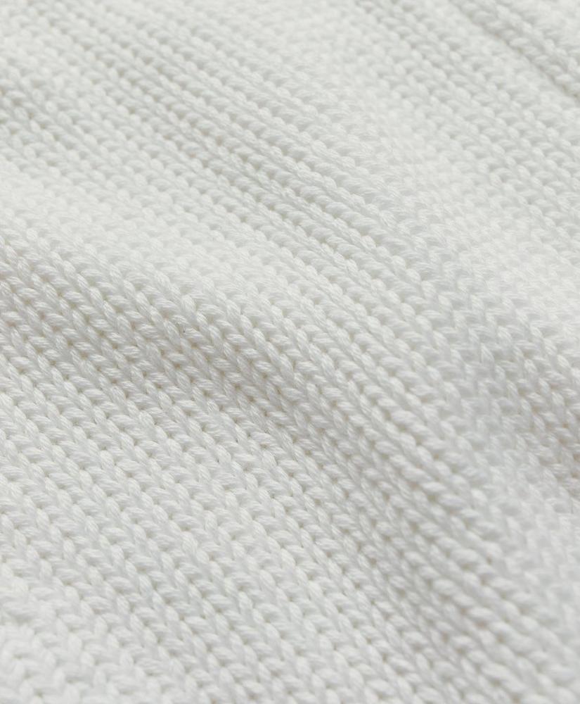 Supima® Cotton Full-Zip Ribbed Cardigan, image 3