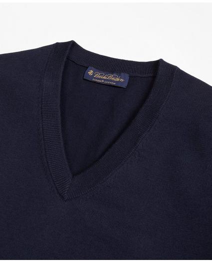Supima® Cotton Sweater Vest, image 2