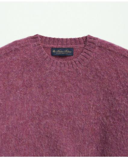 Brushed Wool Raglan Crewneck Sweater, image 2