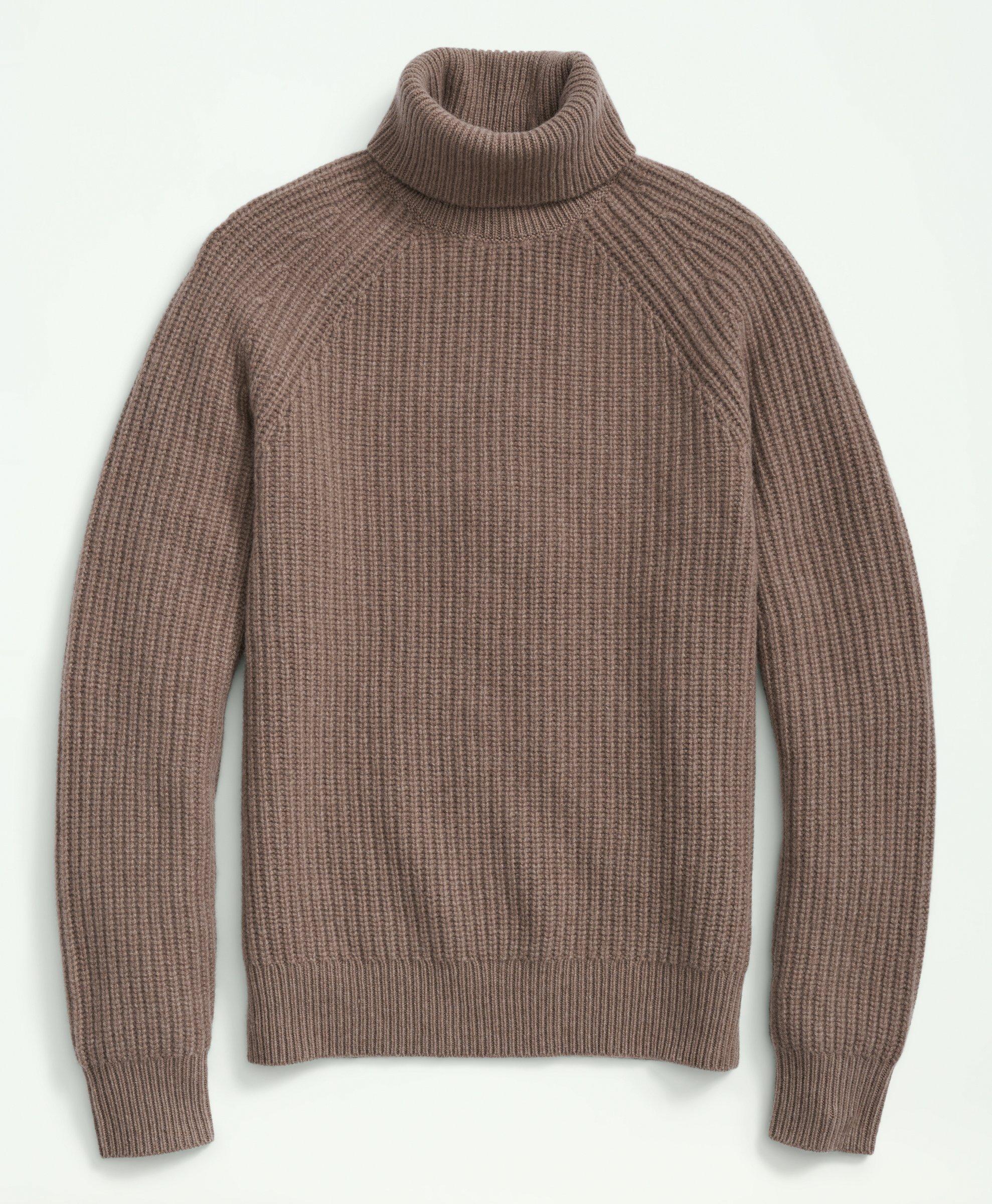 Ribbed wool hot sale turtleneck sweater