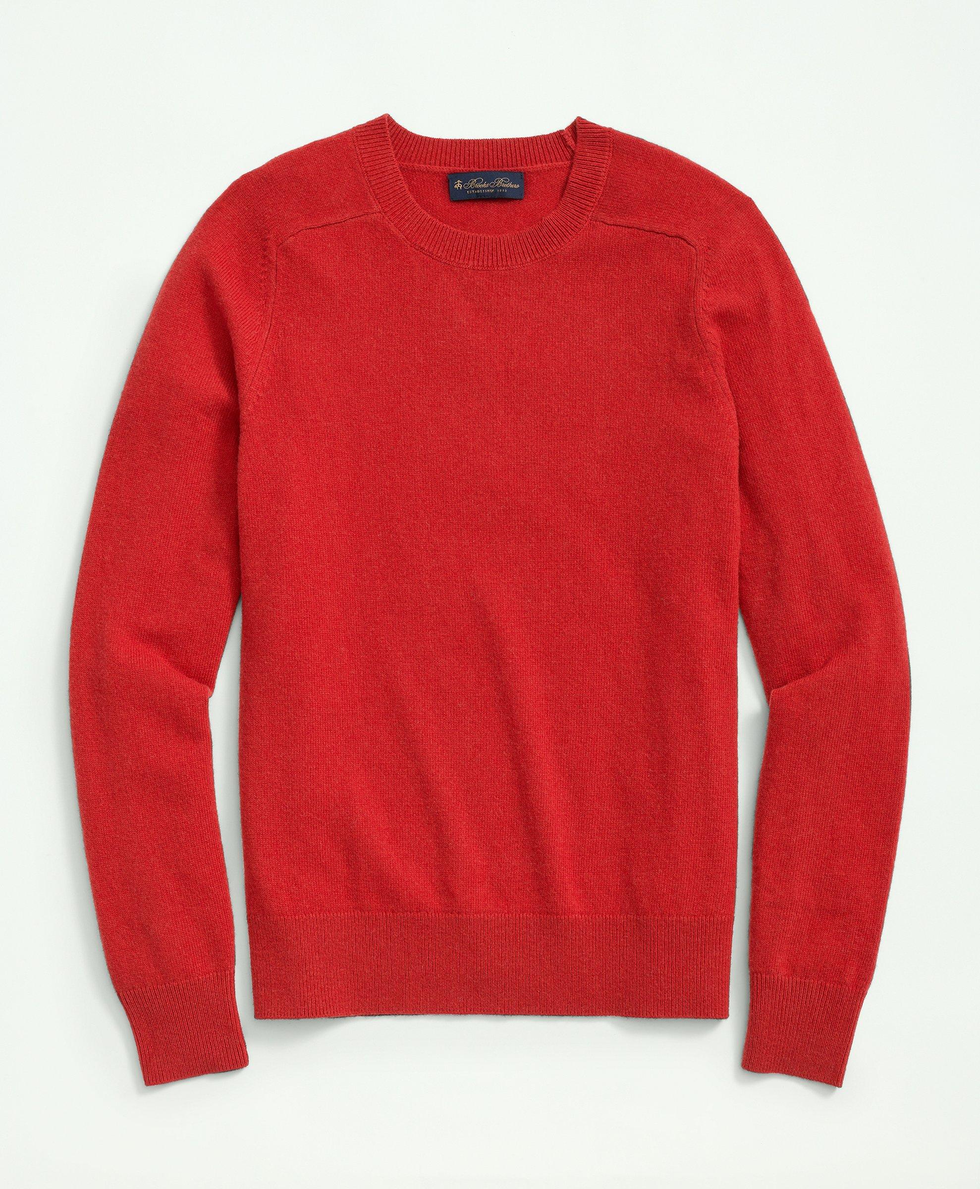 3-Ply Cashmere Crewneck Saddle Shoulder Sweater