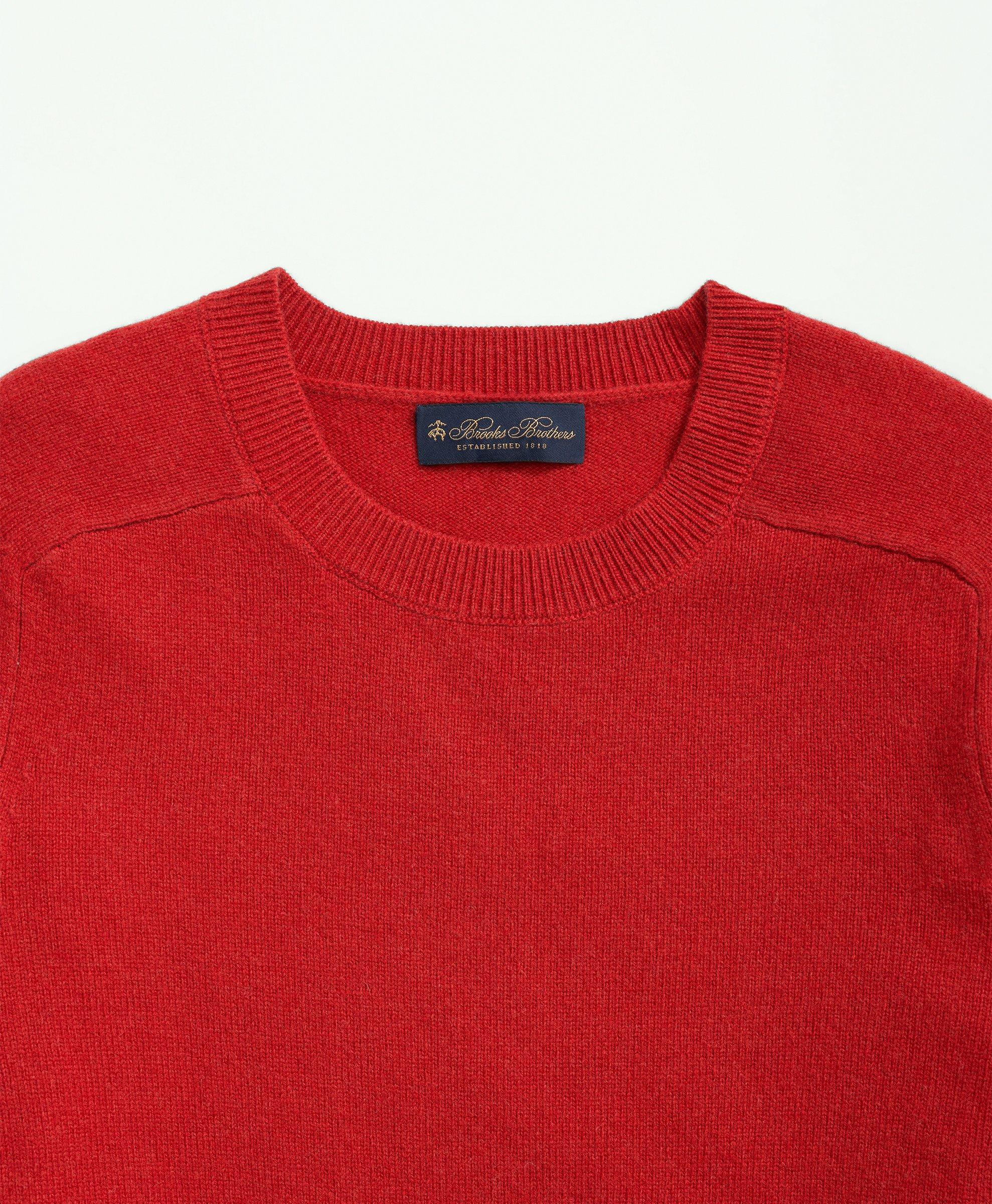 3-Ply Cashmere Crewneck Saddle Shoulder Sweater