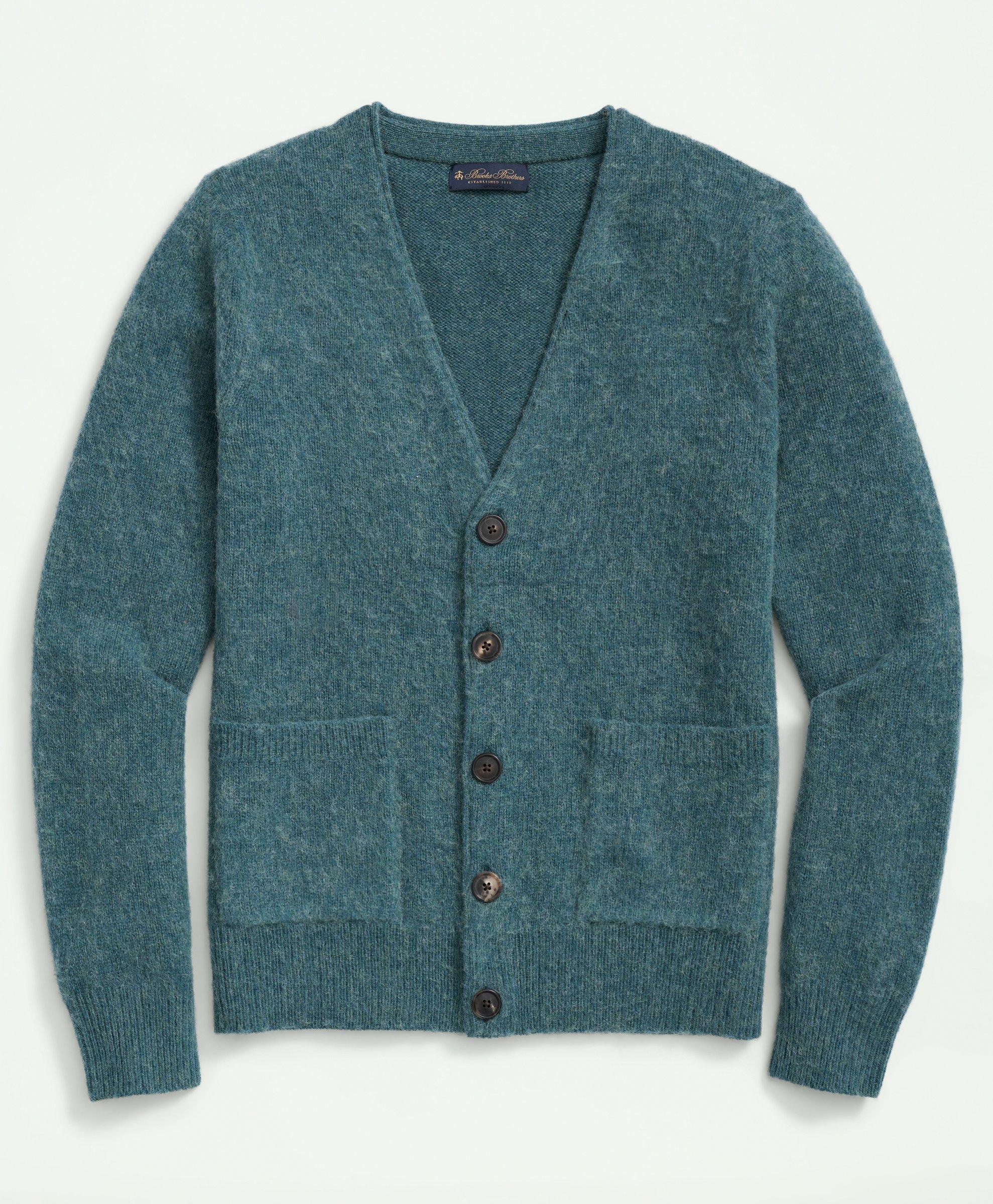 Brushed Wool Cardigan