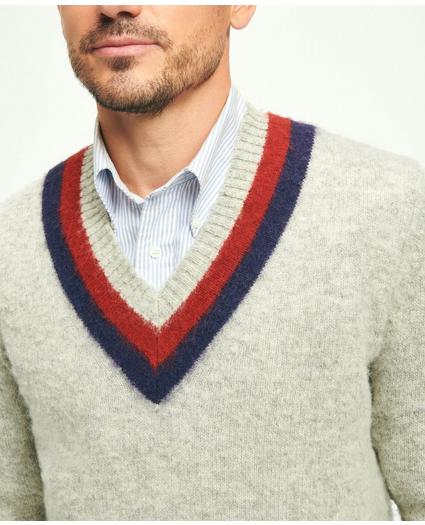 Brushed Wool Tennis Sweater, image 5