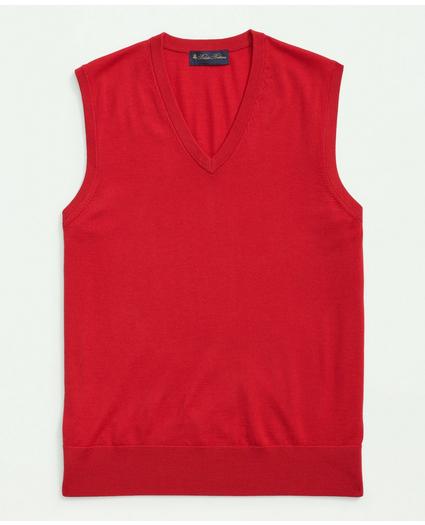 Fine Merino Wool Sweater Vest, image 1