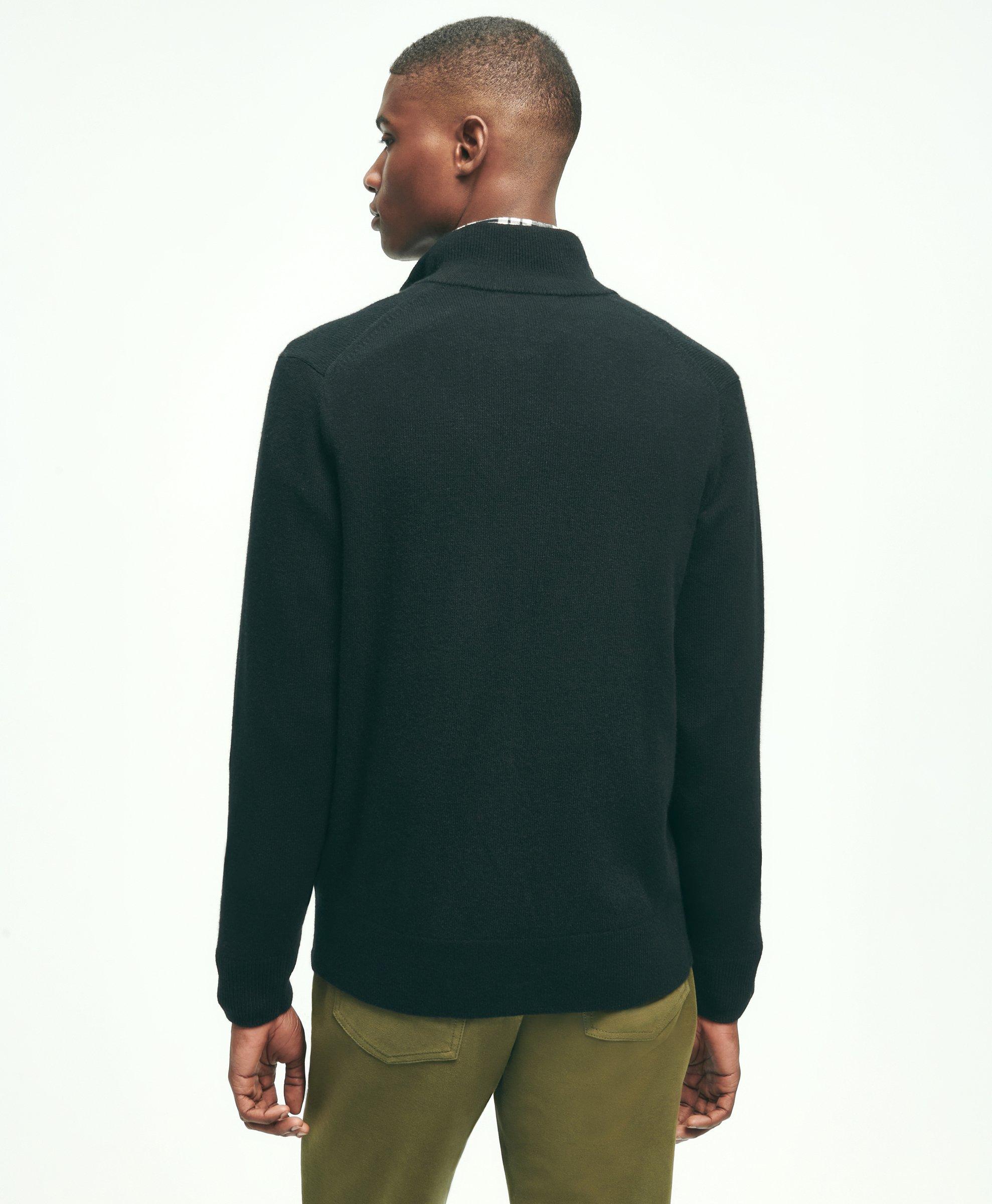 3-Ply Cashmere Full Zip Sweater