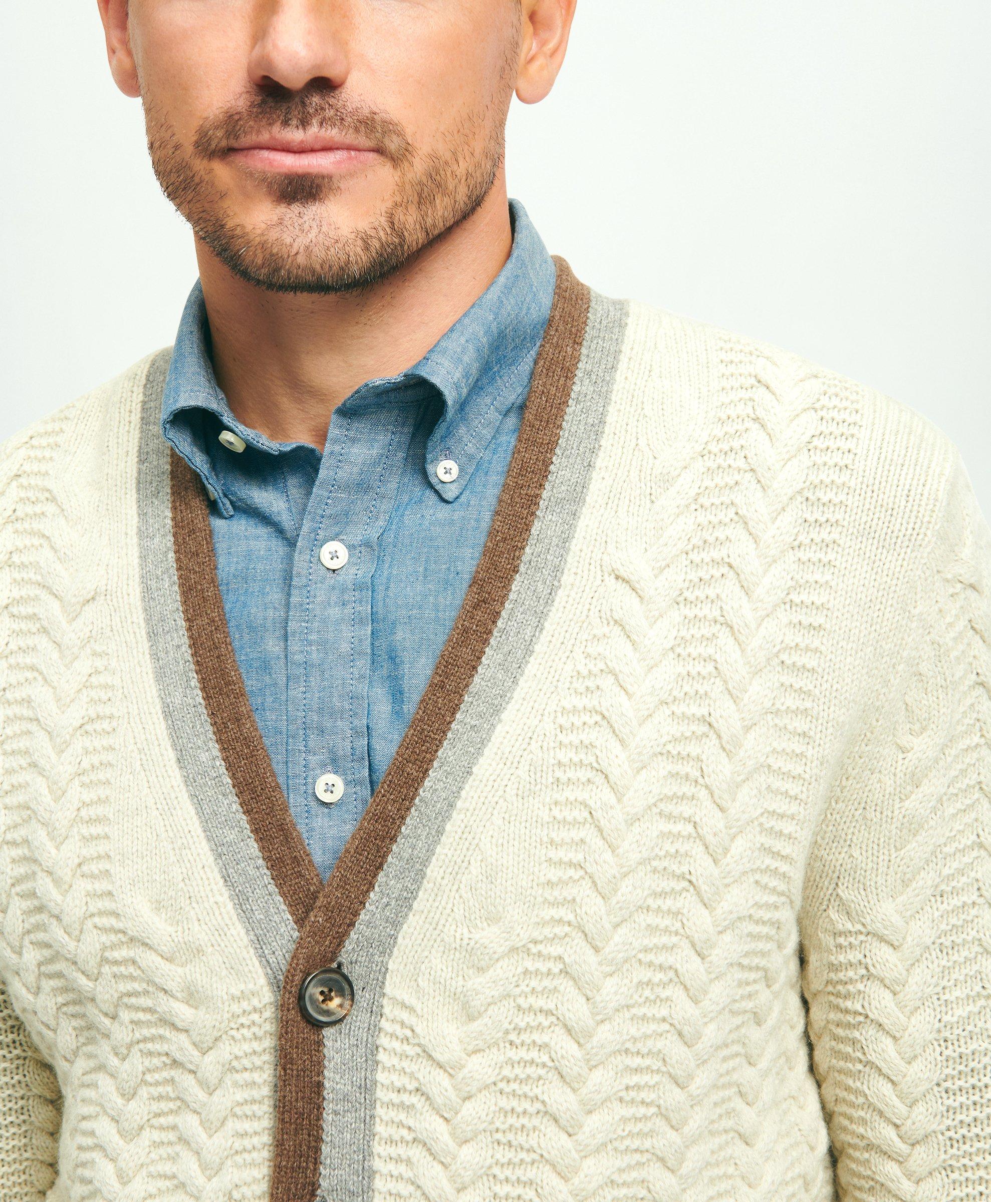 Alpaca cardigan outlet mens