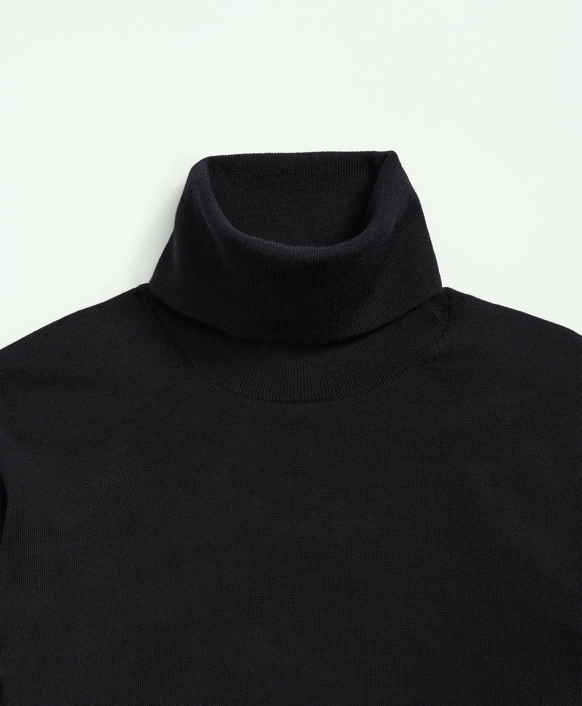 Mens black wool turtleneck sweater best sale