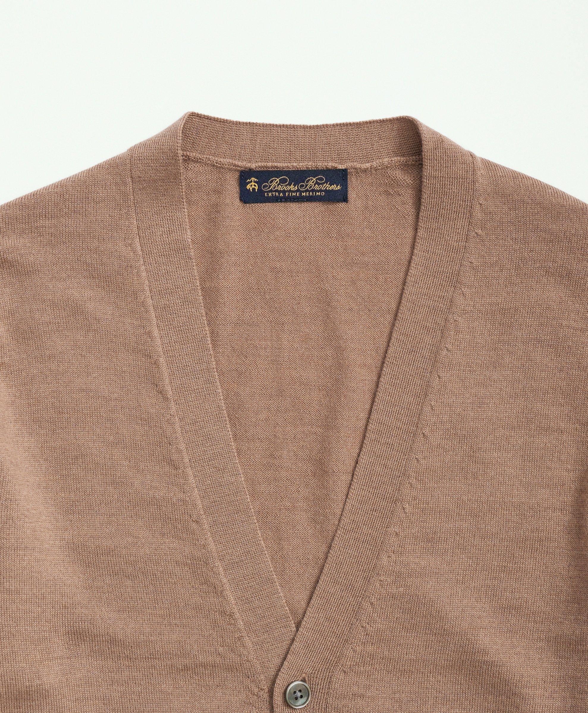 Extra fine clearance merino wool cardigan