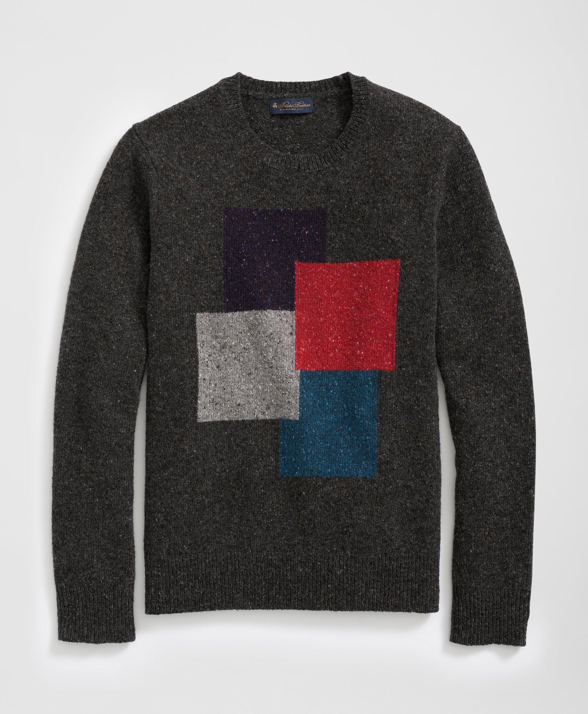 Mens colorblock sweater best sale