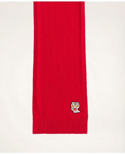 Year of the Tiger Knit Wool Scarf, image 2