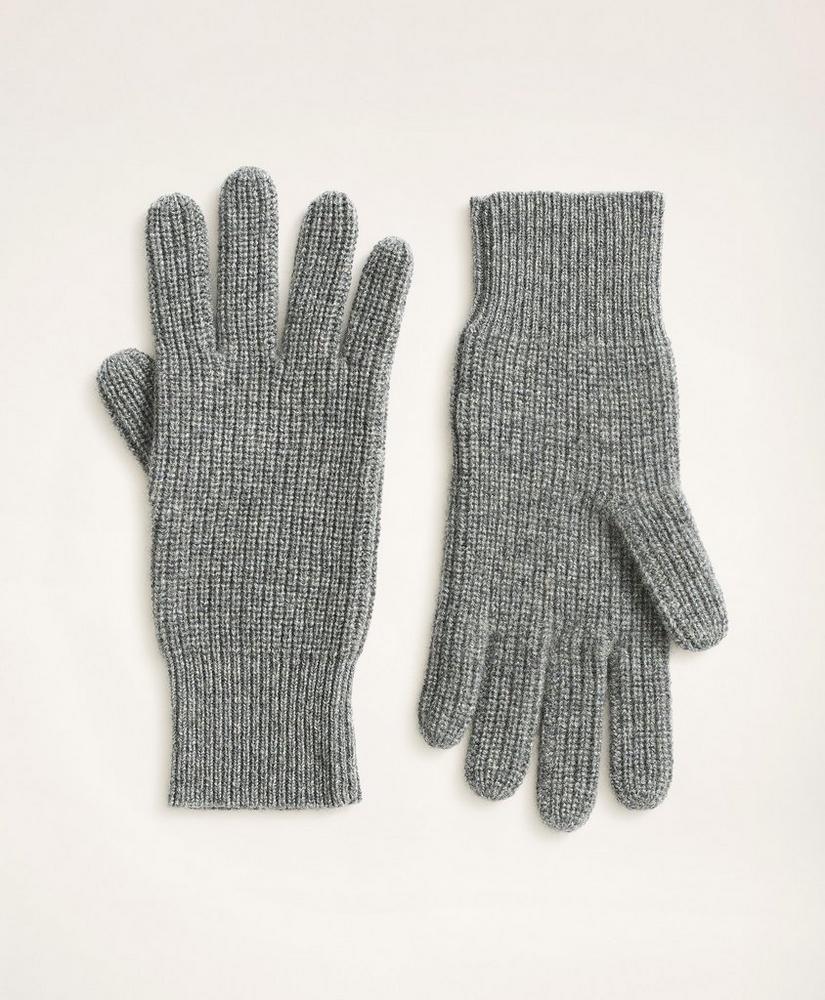 Cashmere Rib Gloves, image 1