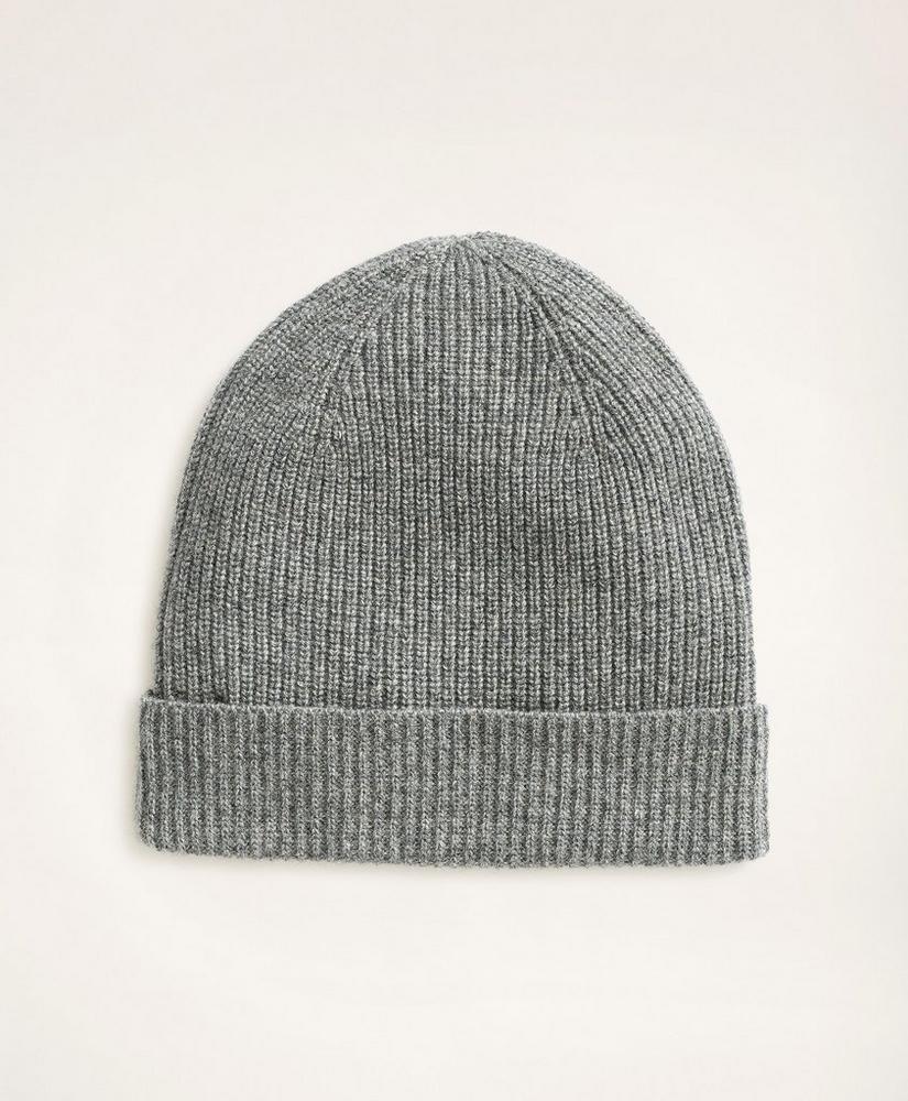 Cashmere Ribbed Hat, image 1