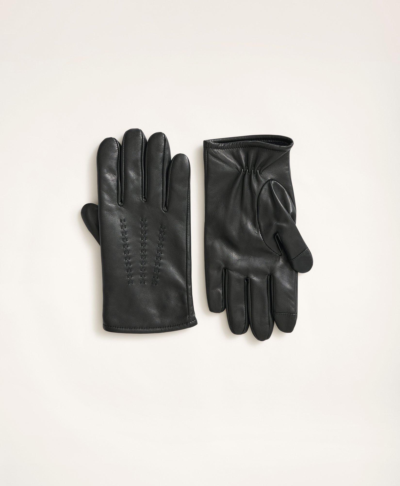 Brooks brothers best sale leather gloves