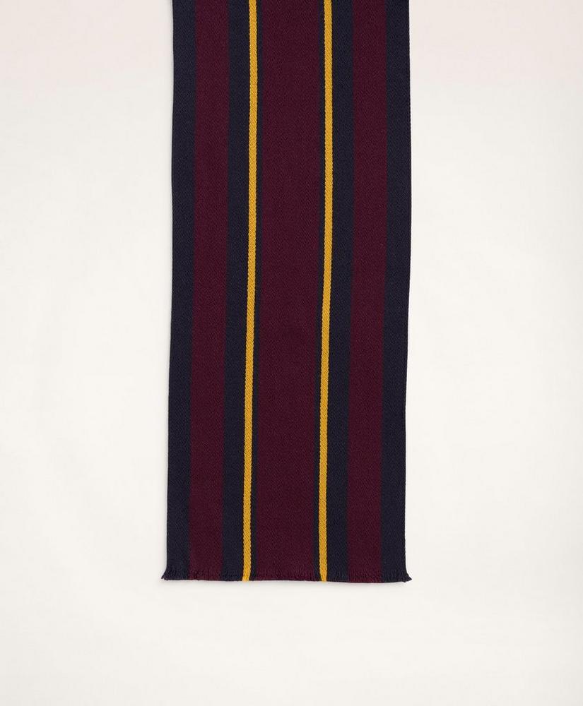 Lambswool Striped Scarf, image 2