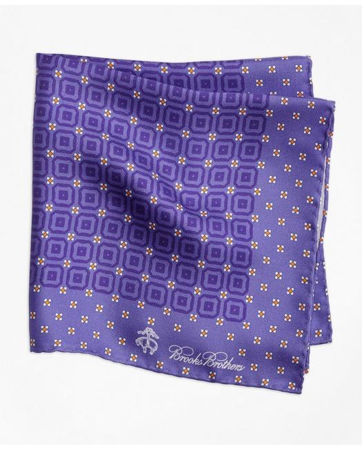 BROOKS BROTHERS Pocket Square Silk Handkerchief 100% Silk Red NWOT $45 New 