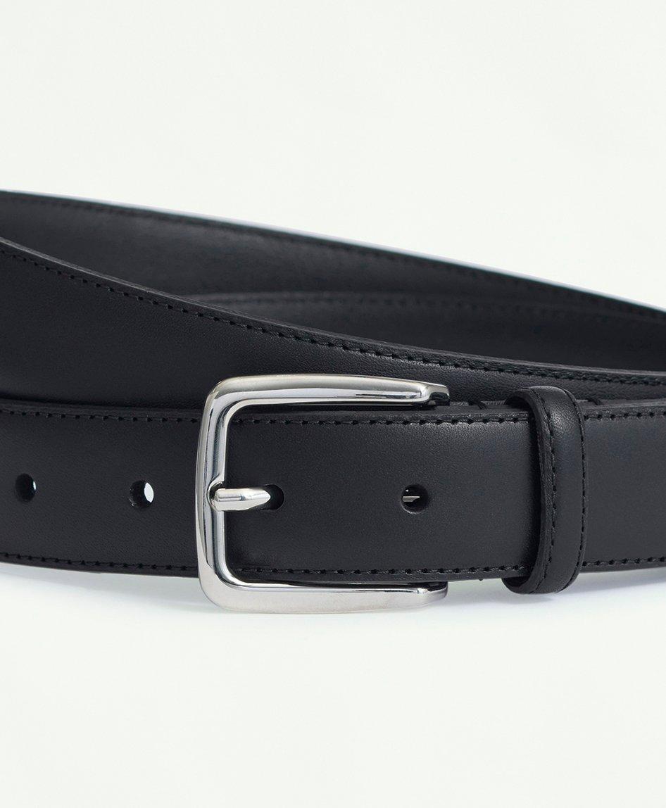 Classic Leather Belt - Black