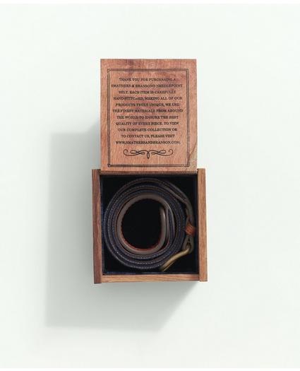 Smathers & Branson Leather Needlepoint Belt, image 3
