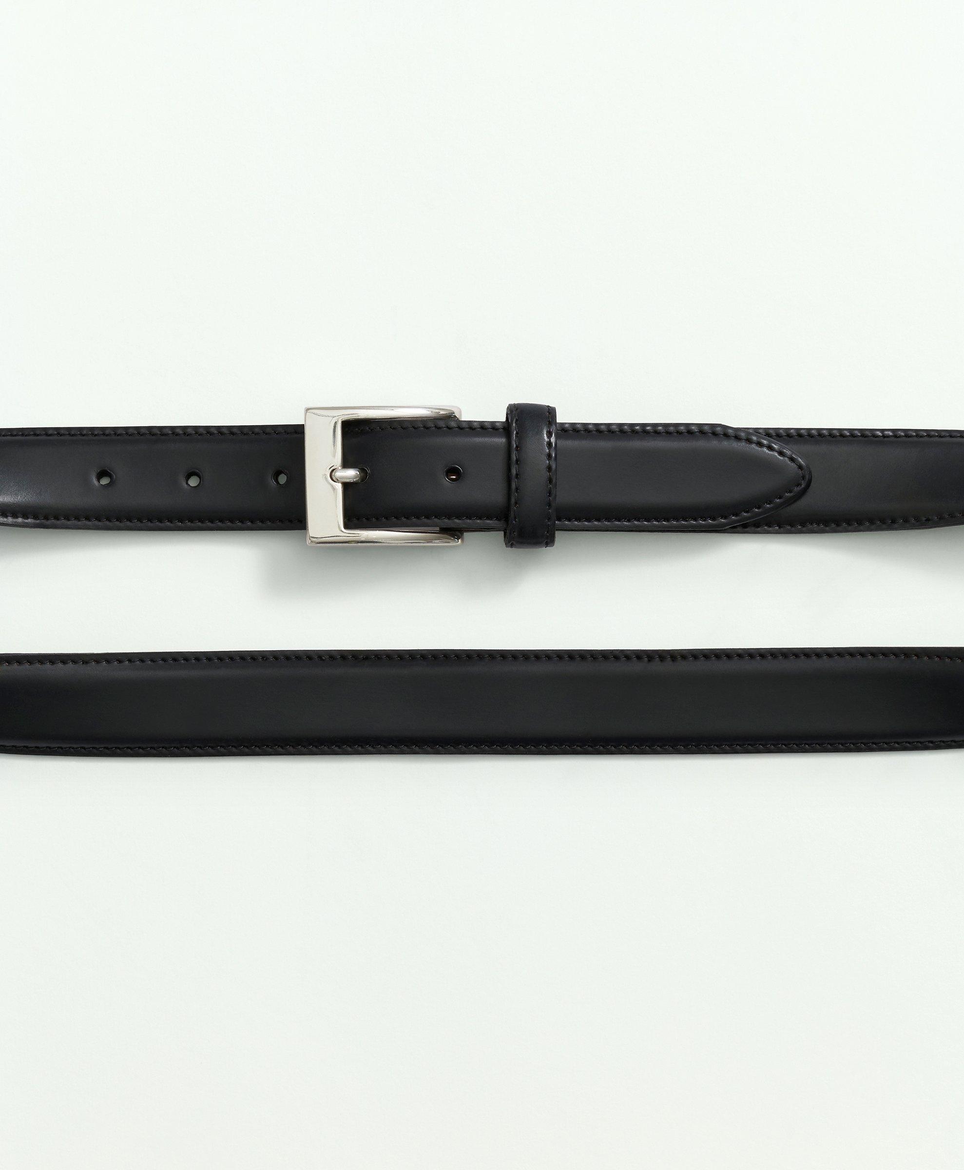 Dress Belt - Black | Tanner Goods Brass / 34