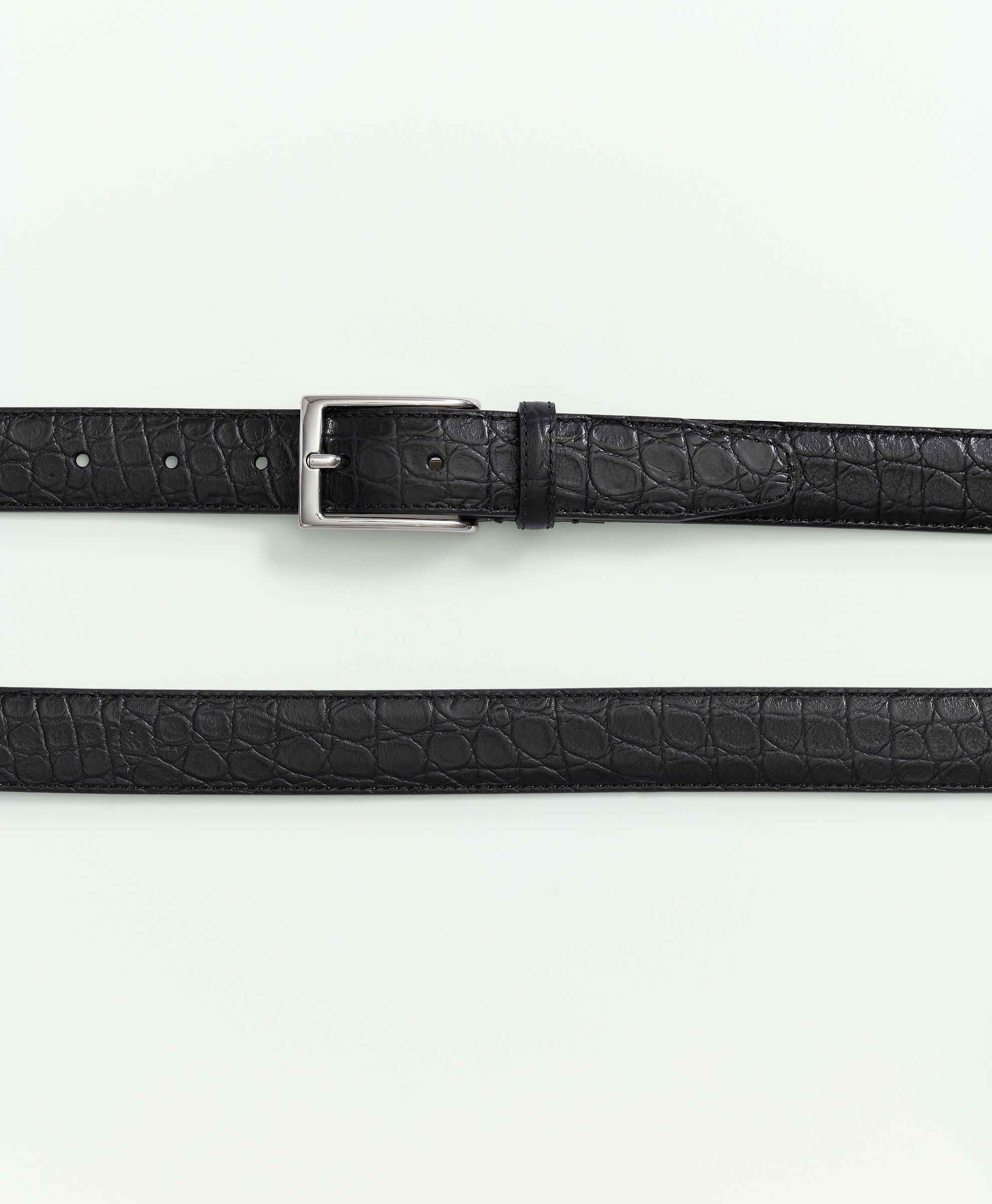 Embossed Belt Black