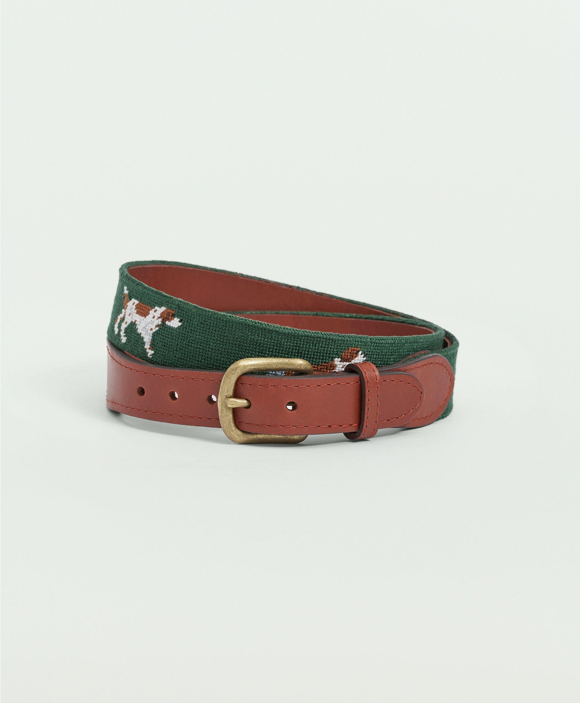 Mens clearance needlepoint belt