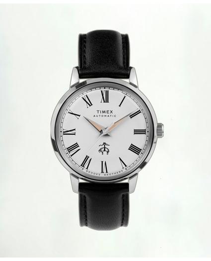 Brooks Brothers x Timex® Marlin Automatic, Silver-Tone, image 3