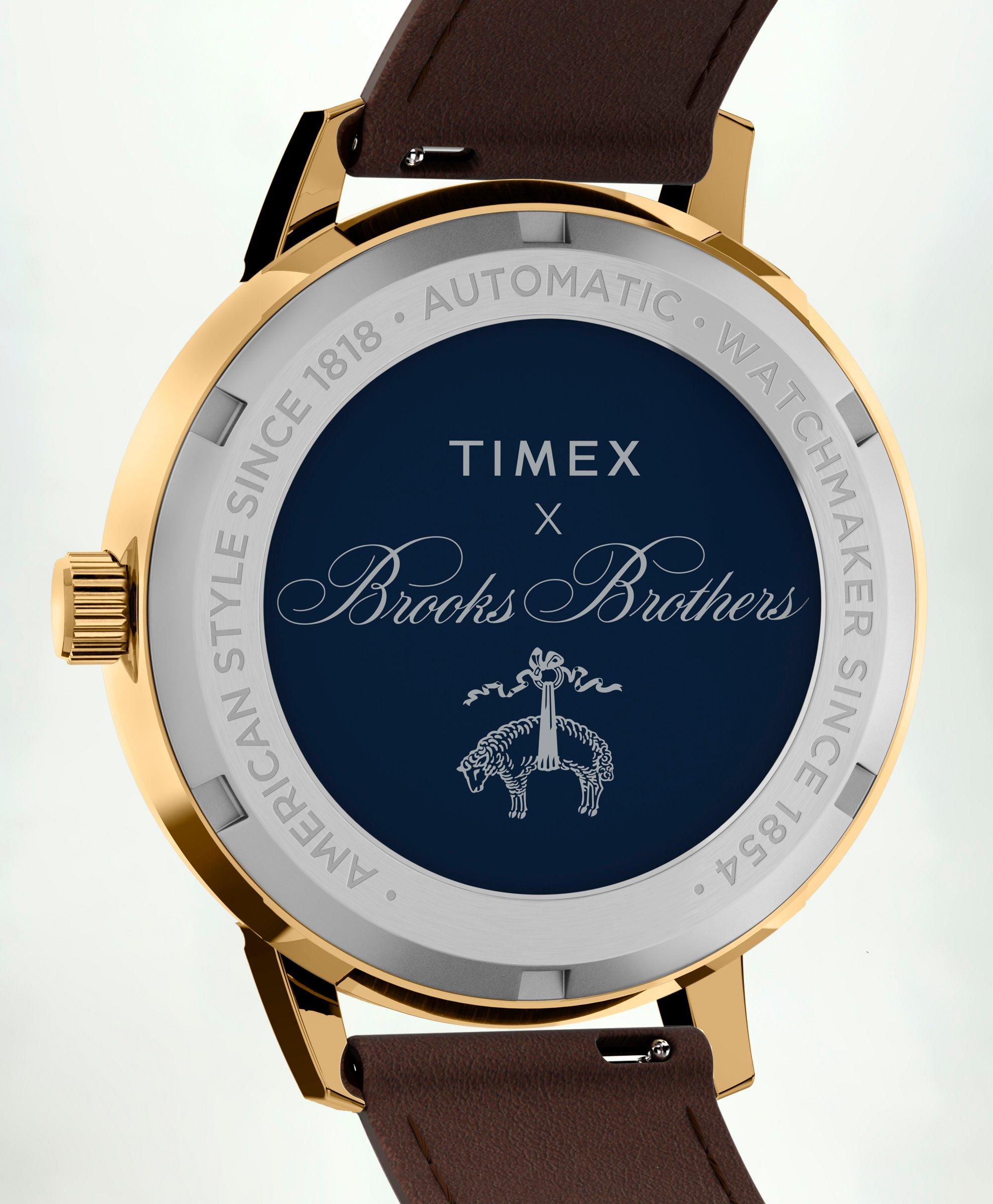 Brooks Brothers x Timex Marlin Automatic Gold Tone