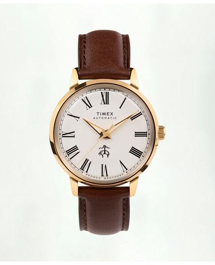 Brooks Brothers x Timex® Marlin Automatic, Gold-Tone, image 3