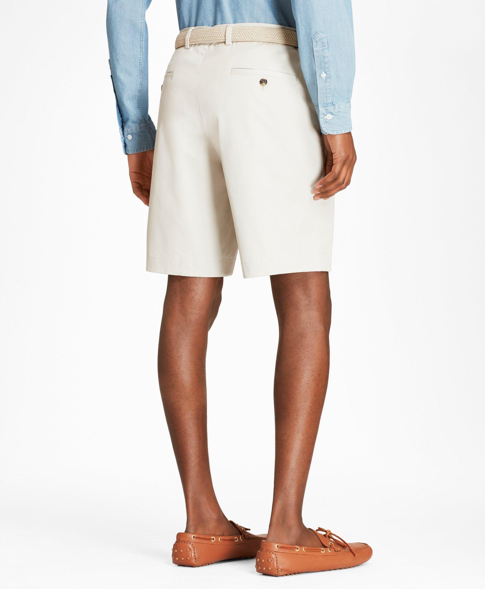 brooks brothers khaki shorts