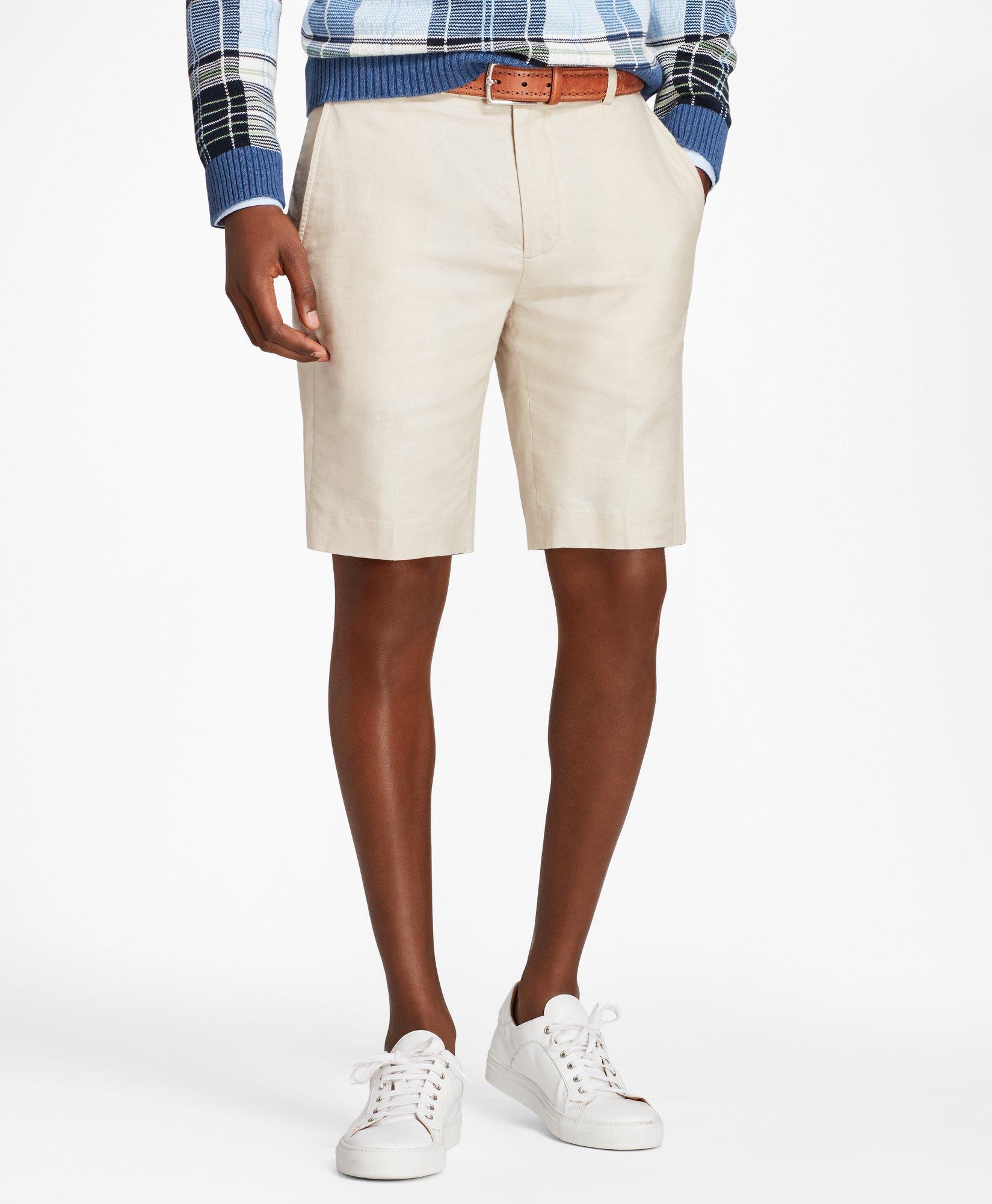 Women's Bermuda Shorts in Organic Linen & Cotton [6651] - £47.40