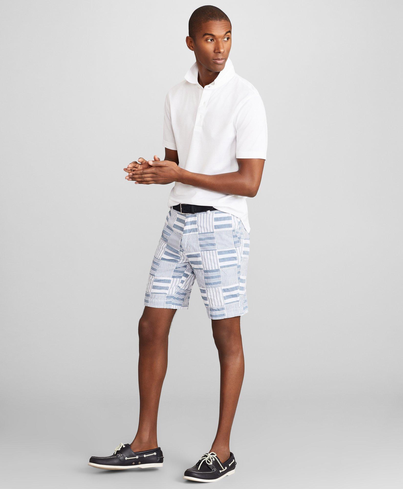 madras shorts brooks brothers