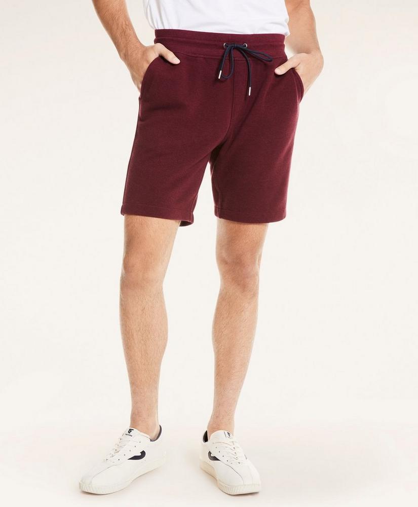 Traditional Quality 100% Cotton Rugby Sports Shorts Maroon Burgundy 26" NEW 