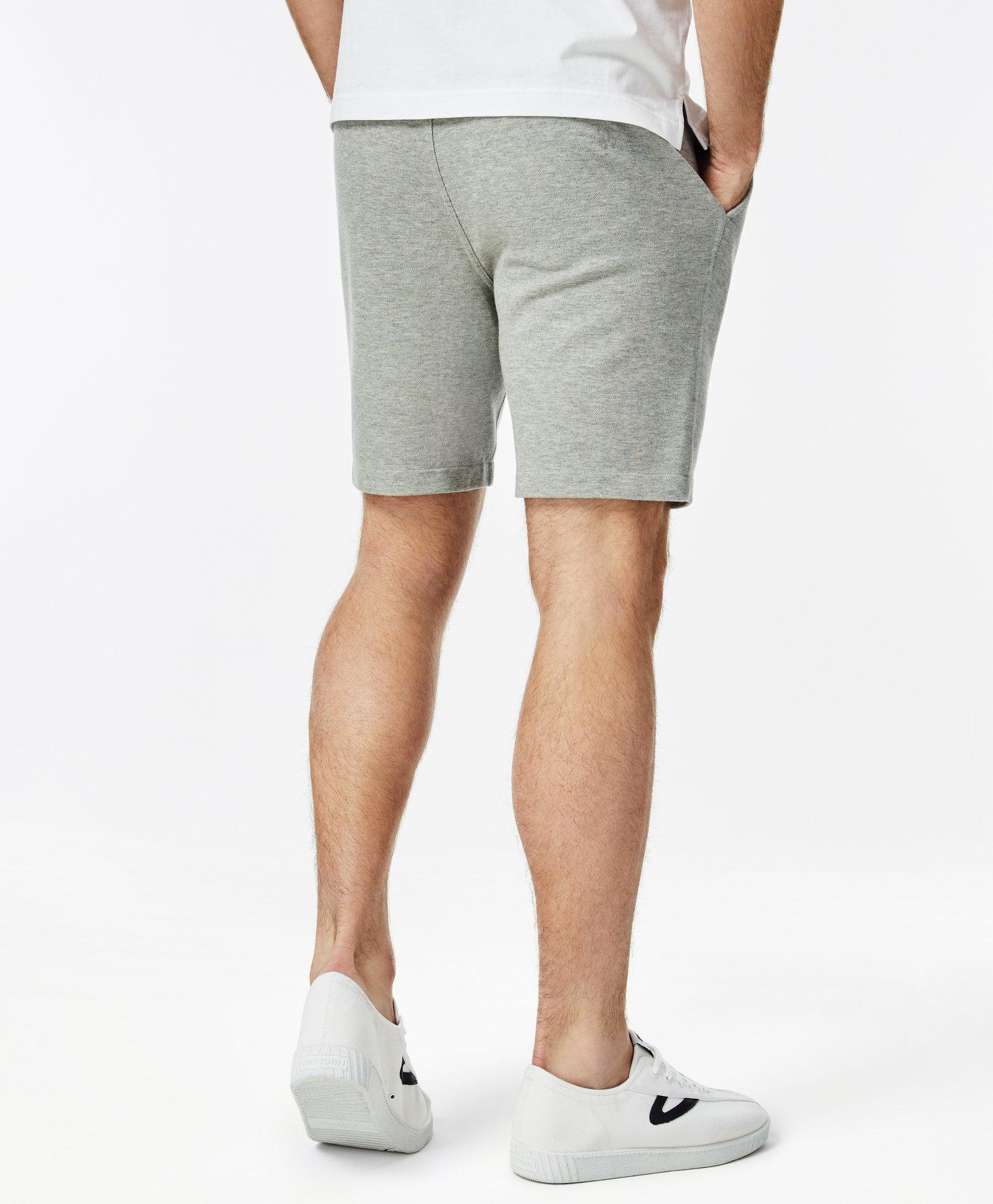 grey mens sweatshorts