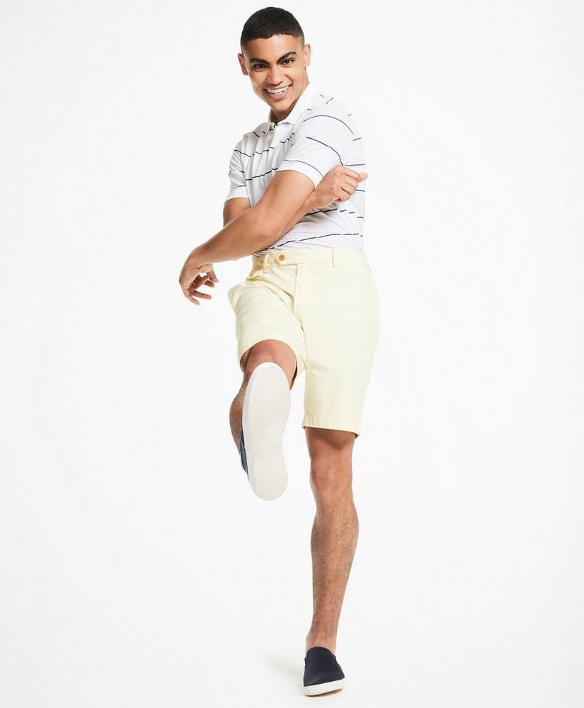 9" Stretch Supima® Cotton Shorts, image 3