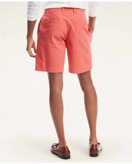 9" Stretch Supima® Cotton Poplin Shorts, image 4