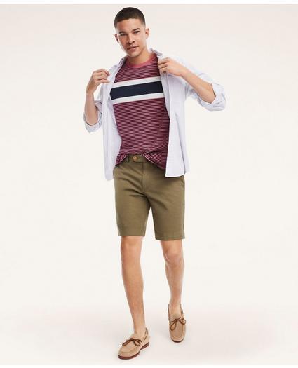 Stretch Cotton Linen Shorts, image 2