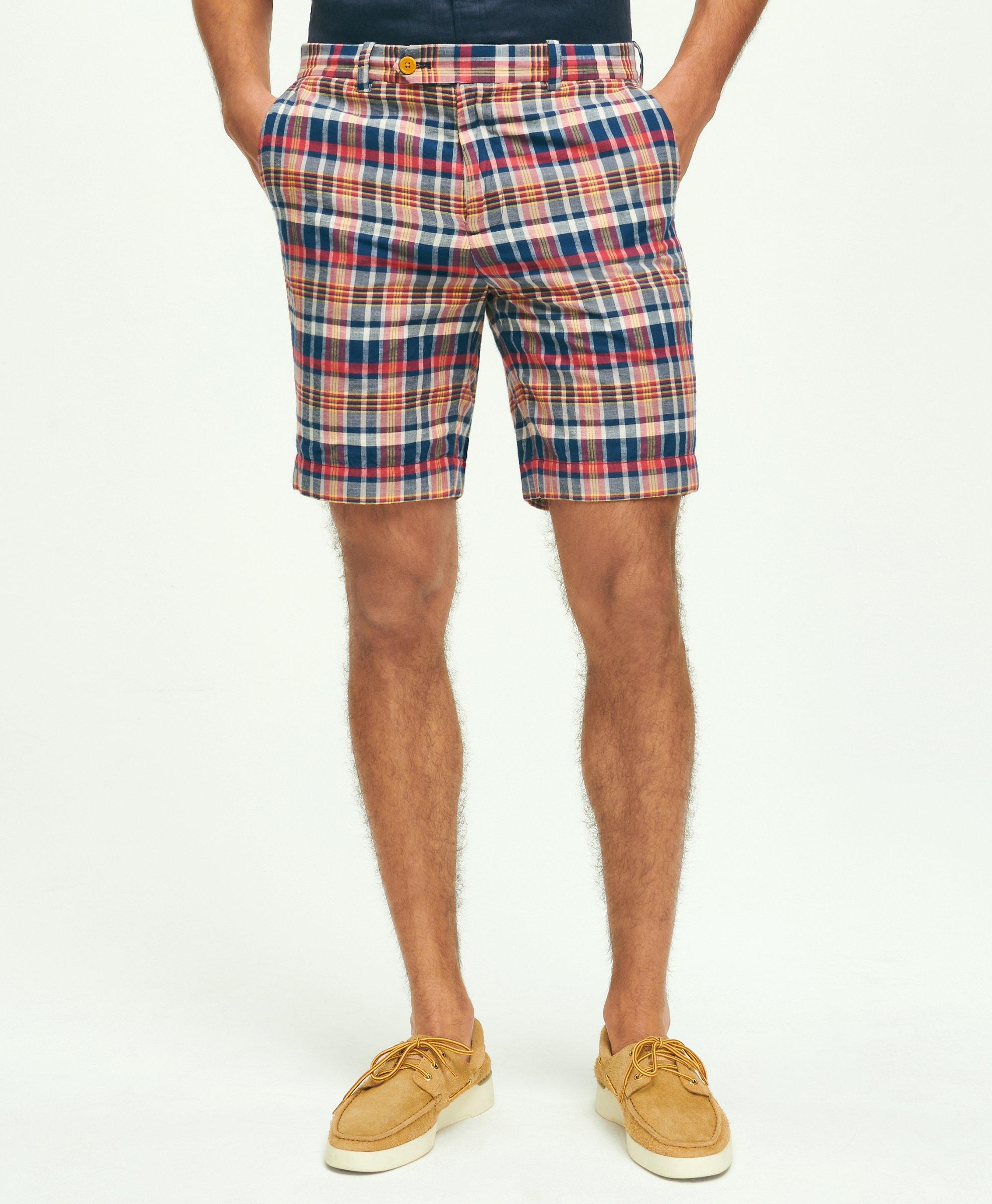 Cotton Madras Shorts