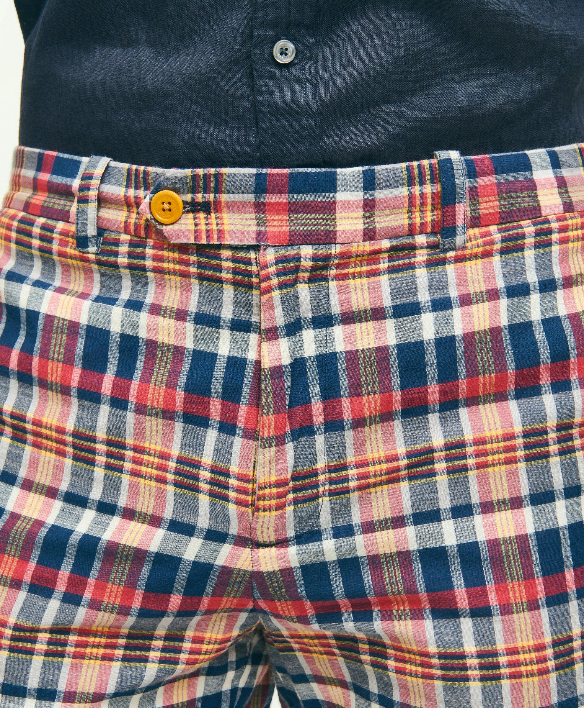 Cotton Madras Shorts