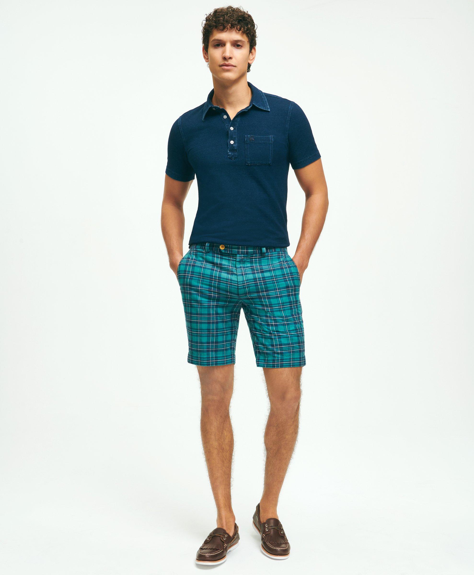 Cotton Madras Shorts