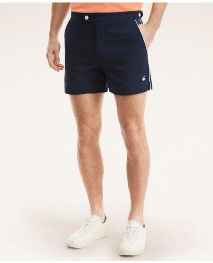 Canvas Tennis Shorts, image 1
