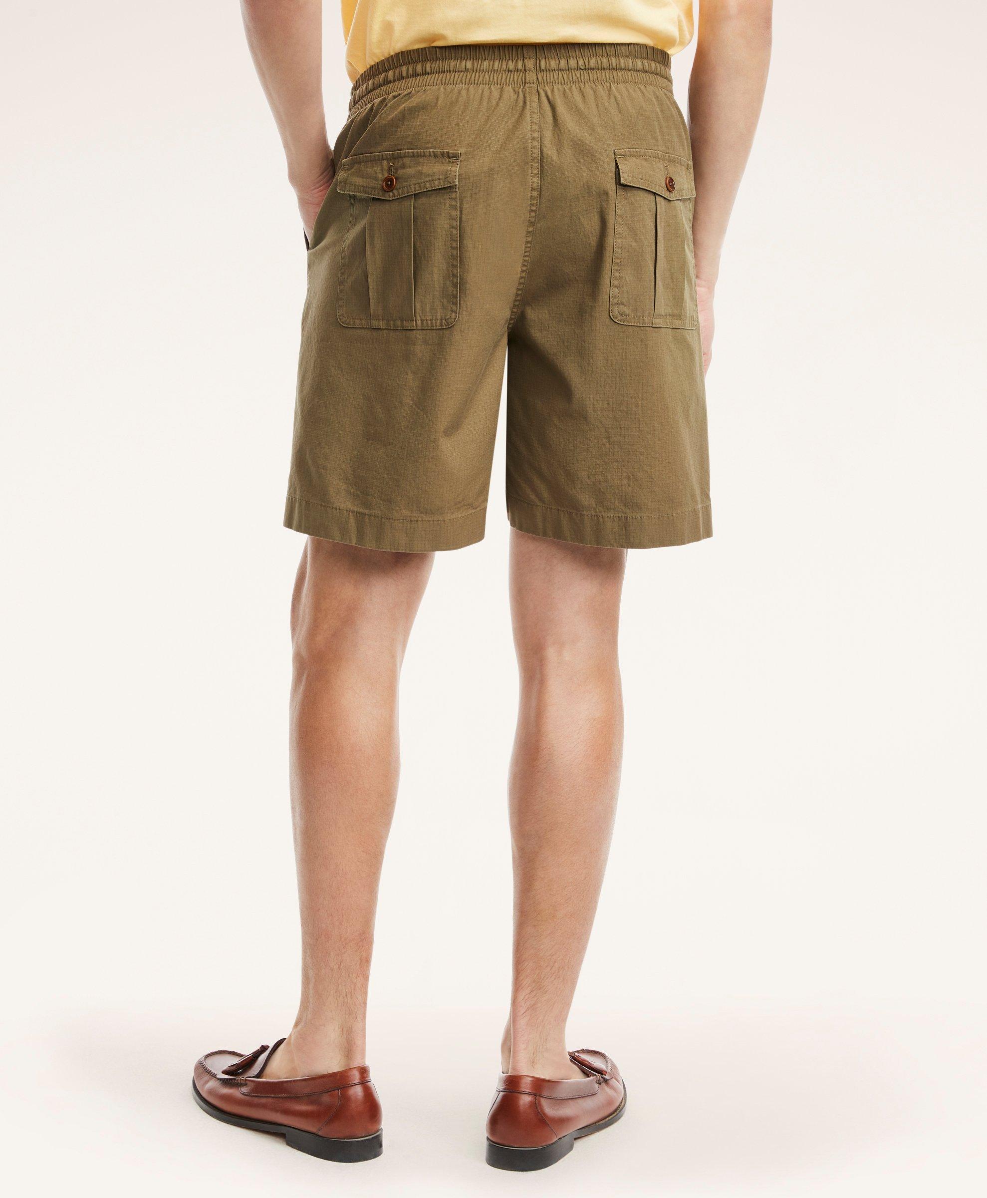 Stretch Cotton Ripstop Shorts